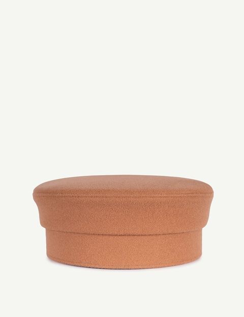 Берет жіночий вовняний BERET S кемел АКСЕСУАРНЯ ORNAMENT