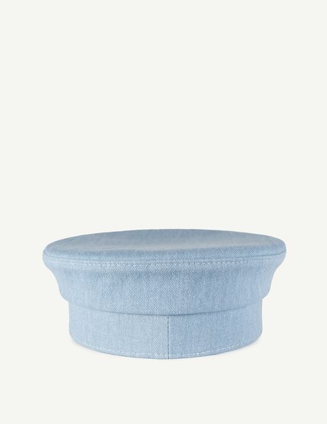 Берет джинсовий BERET S DENIM XX блакитний АКСЕСУАРНЯ ORNAMENT