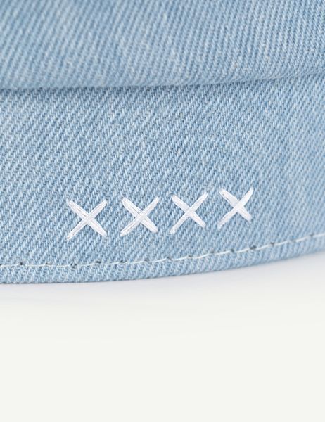 Берет джинсовий BERET S DENIM XX блакитний АКСЕСУАРНЯ ORNAMENT