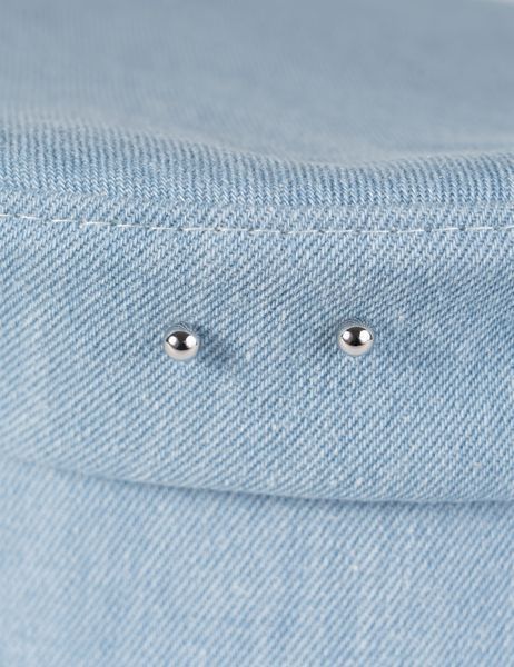 Берет джинсовий BERET S DENIM XX блакитний АКСЕСУАРНЯ ORNAMENT