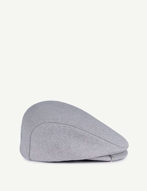 Кепі вовняне FLAT CAP-M світло-сірий АКСЕСУАРНЯ ORNAMENT