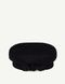 Картуз жіночий вовняний BAKERBOY CAP P чорний АКСЕСУАРНЯ ORNAMENT, фото 3