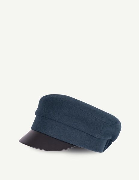 Картуз жіночий вовняний BAKERBOY CAP F смарагдовий АКСЕСУАРНЯ ORNAMENT