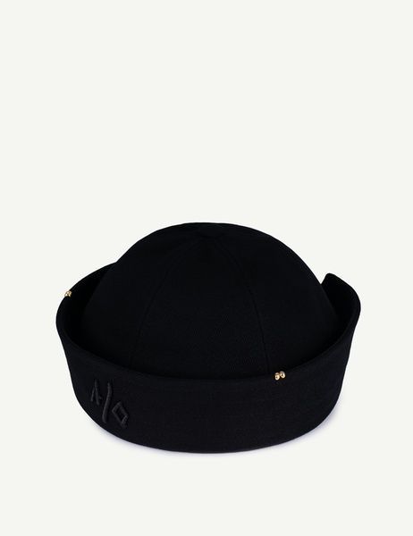 Кашкет морячка демісезонна з вишивкою SAILOR-F A EMBR чорний АКСЕСУАРНЯ ORNAMENT