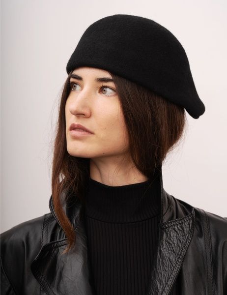 Кепі вовняне IVY CAP M чорний АКСЕСУАРНЯ ORNAMENT