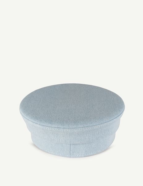 Кепка-картуз джинсова BAKERBOY CAP SF DENIM P блакитний (зі срібною фурнітурою) АКСЕСУАРНЯ ORNAMENT