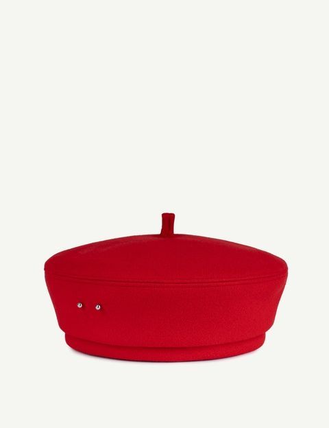 Берет жіночий вовняний BERET CASH червоний АКСЕСУАРНЯ ORNAMENT