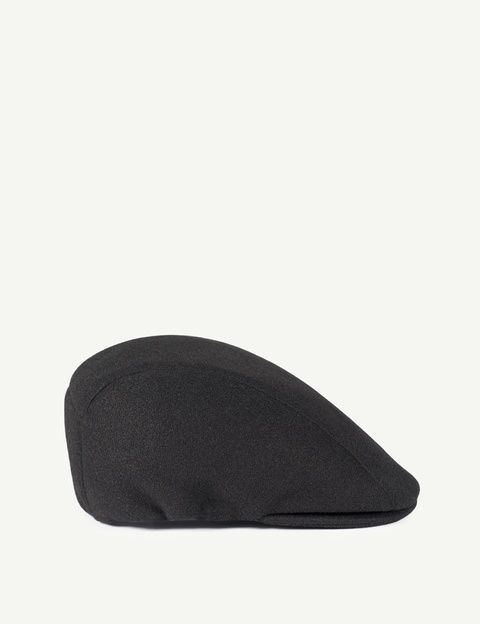 Кепі вовняне FLAT CAP-B чорний АКСЕСУАРНЯ ORNAMENT
