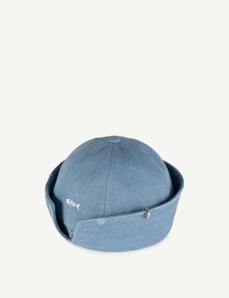 Морячка джинсова SAILOR-F DENIM EMBR блакитний (зі срібною фурнітурою) АКСЕСУАРНЯ ORNAMENT